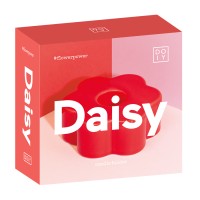 Подсвечник daisy, D8 см, красный