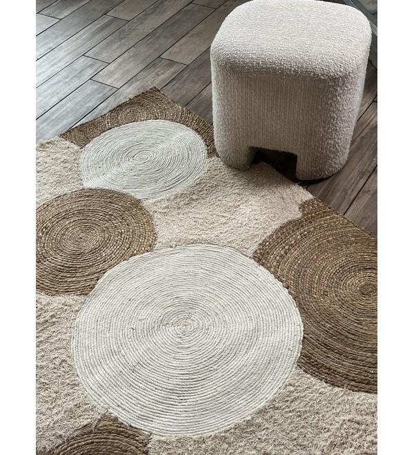 Ковер из джута, шерсти из хлопка agra из коллекции ethnic, 160х230см