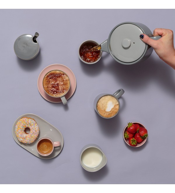 Блюдце cafe concept d 14 см розовое
