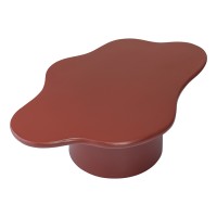 Столик кофейный fluid, 86х56х30 см, сепия