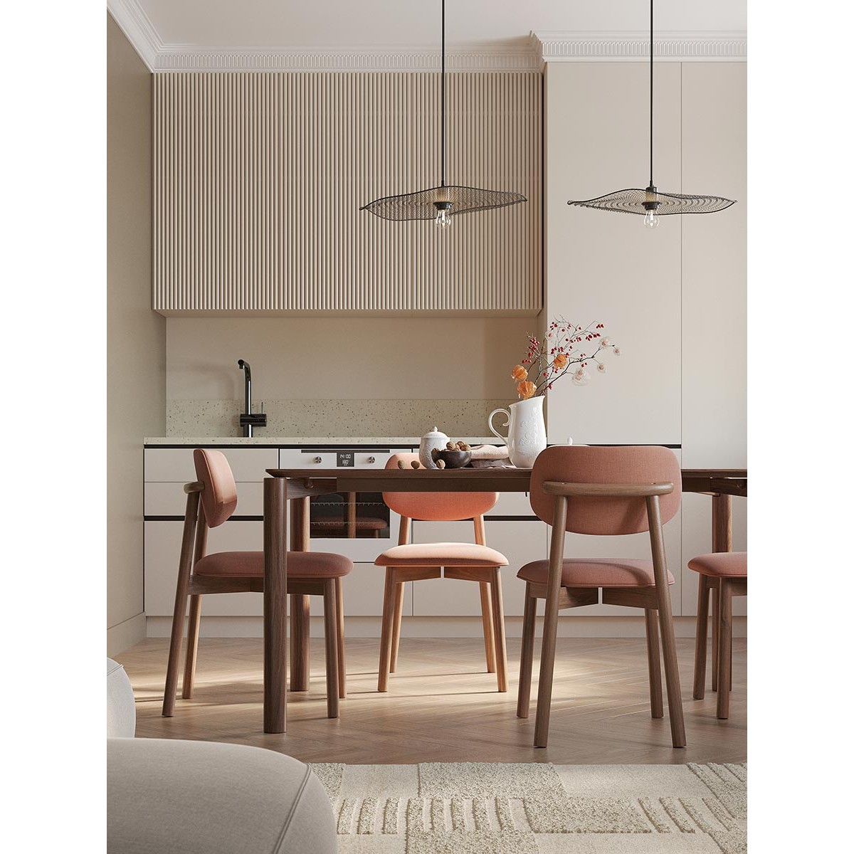 Ковер из шерсти chandigarh из коллекции ethnic, 120х180 см