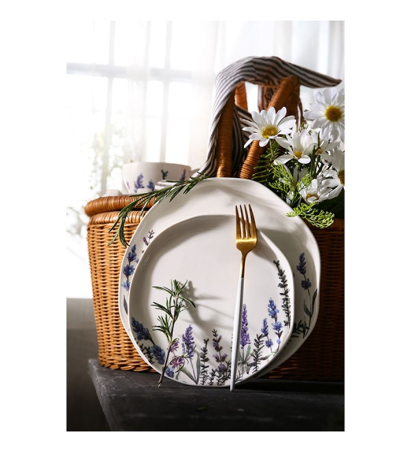 Набор тарелок floral, D26 см, 2 шт.