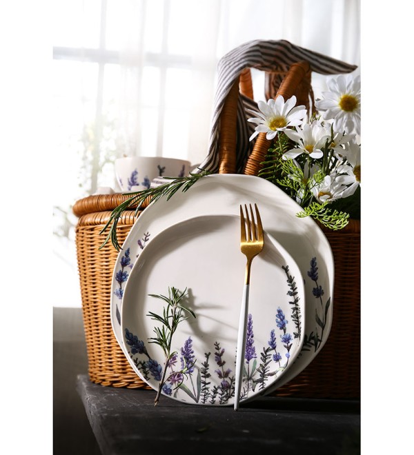 Набор тарелок floral, D26 см, 2 шт.