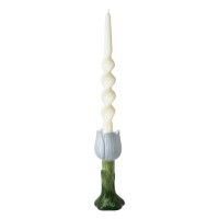 Подсвечник floret голубого цвета из коллекции blossom, 20 см