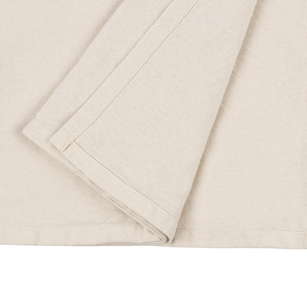 Скатерть из хлопка бежево-серого цвета из коллекции scandinavian touch, 170х170 см