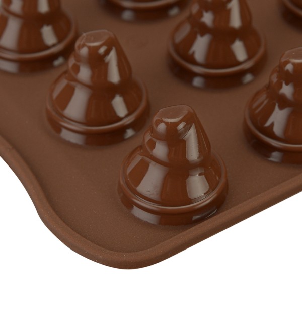 Форма для приготовления конфет choco trees силиконовая