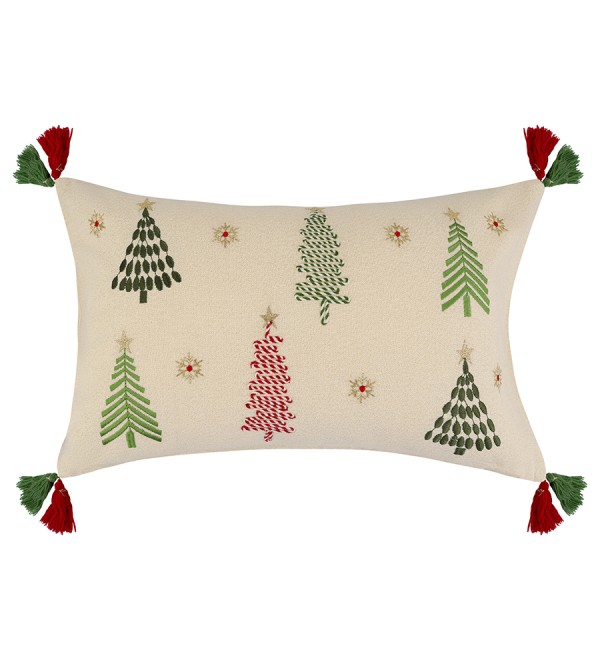 Чехол на подушку frozen pines из коллекции new year essential, 30х50 см