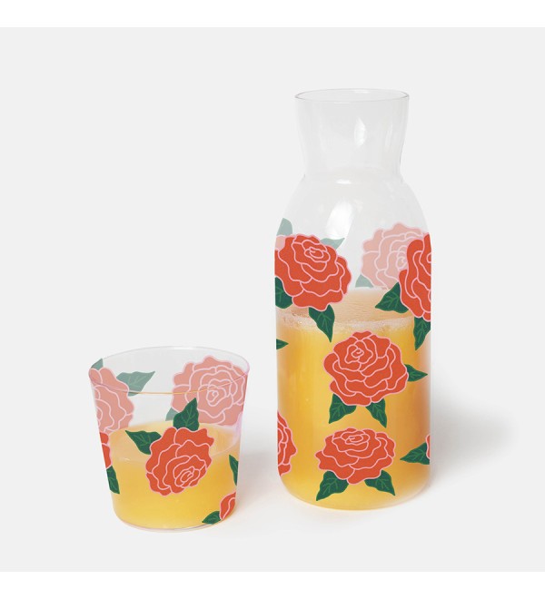 Набор из графина и стакана rose