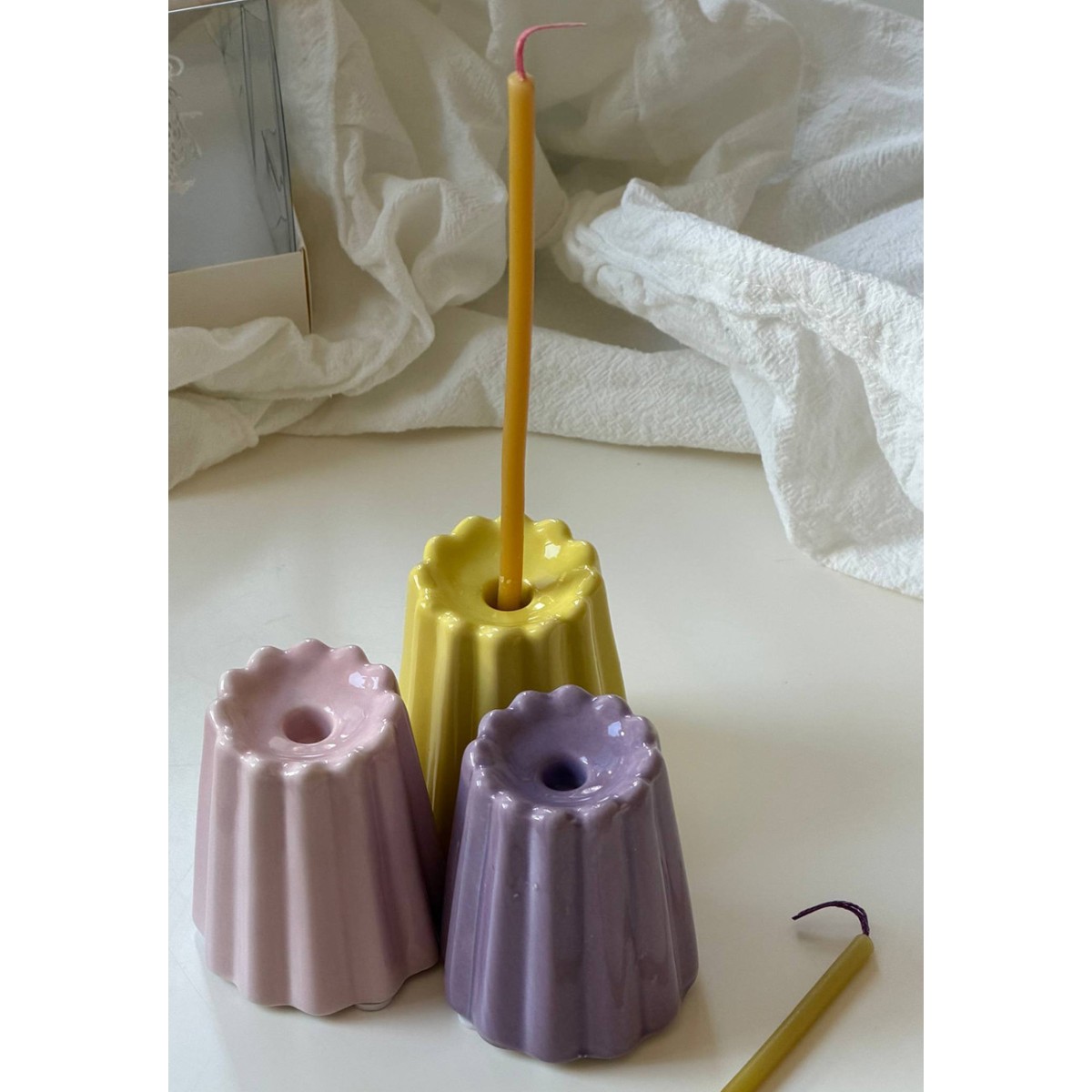 Набор подcвечников canel? из коллекции easter essential, 3 шт.