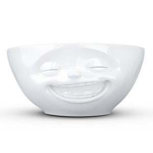 Чаша laughing, 350 мл, белая