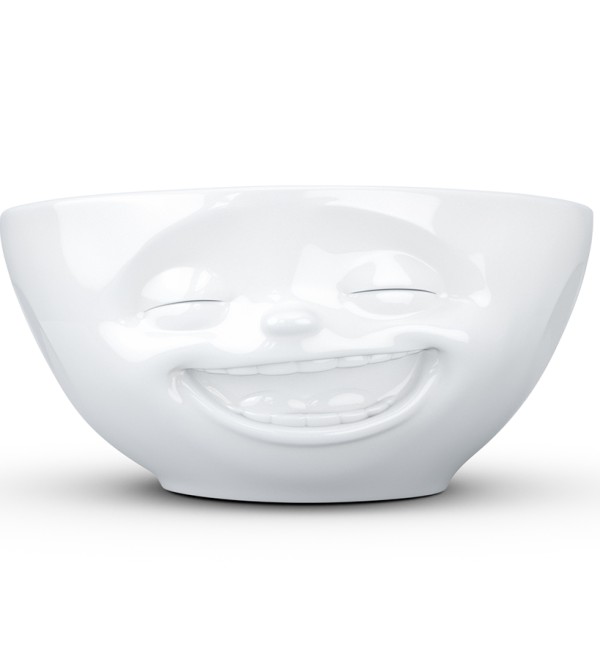 Чаша laughing, 350 мл, белая