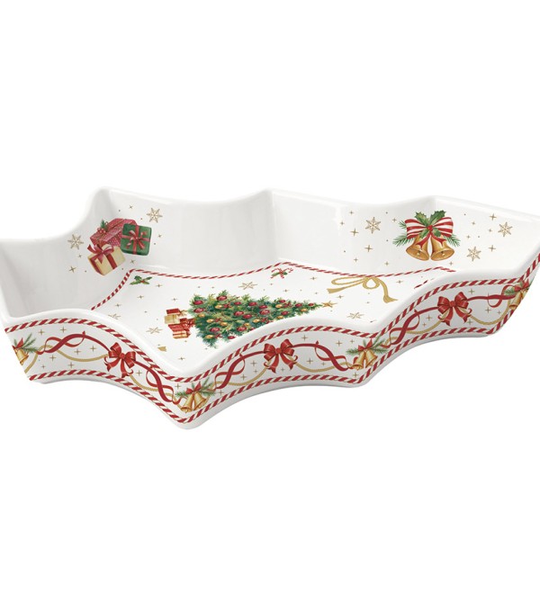 Блюдо сервировочное christmas tale, 28,5х21,5 см