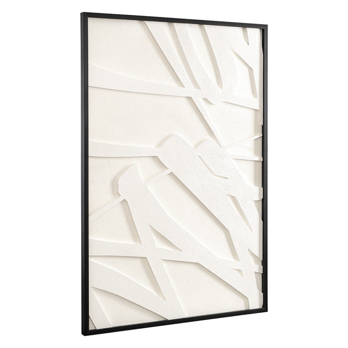 Панно декоративное с эффектом 3d minimalism, с черной рамой, 70х100 см