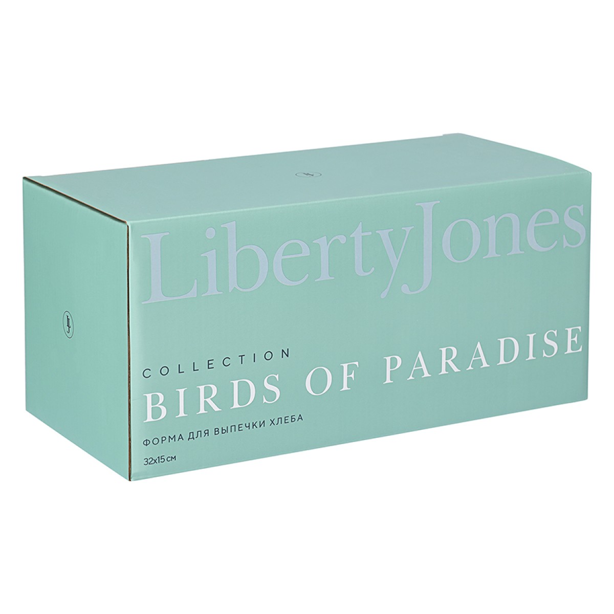 Форма для выпечки ржаного хлеба birds of paradise, fantail bird, 33х16 см