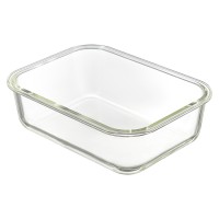 Контейнер для запекания и хранения eco store с крышкой из бамбука, 1520 мл