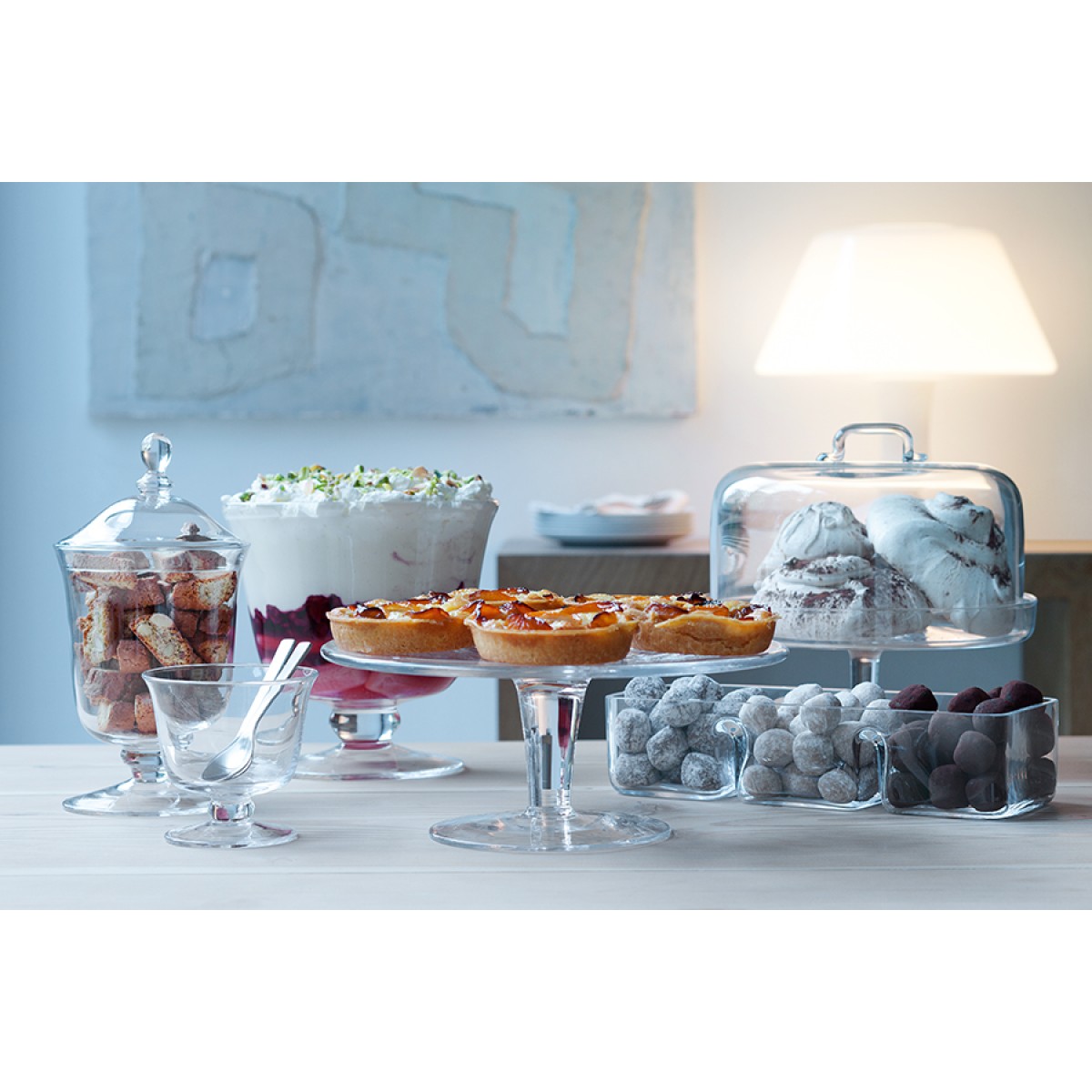 Блюдо для торта с крышкой serve, D34,5 см