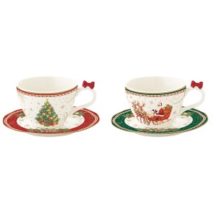 Набор кофейных чашек christmas heritage, 120 мл, 2 шт.