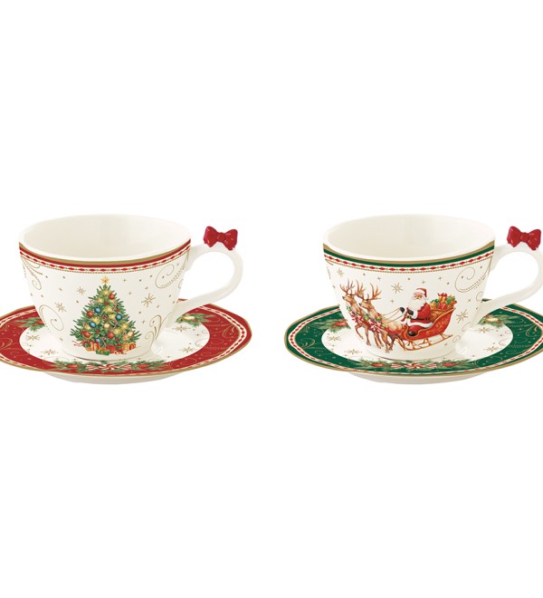 Набор кофейных чашек christmas heritage, 120 мл, 2 шт.