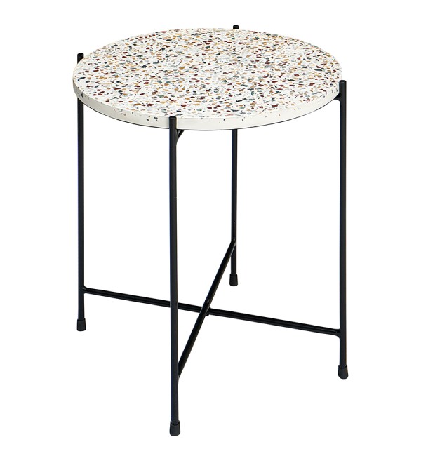Столик кофейный josen terrazzo, D43 см