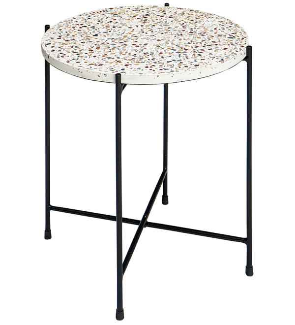 Столик кофейный josen terrazzo, D43 см