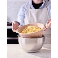 Дуршлаг складной силиконовый smart helper, D25,5 см, карамель