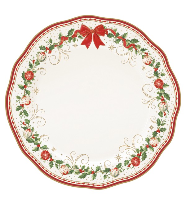 Тарелка обеденная christmas heritage, D28 см