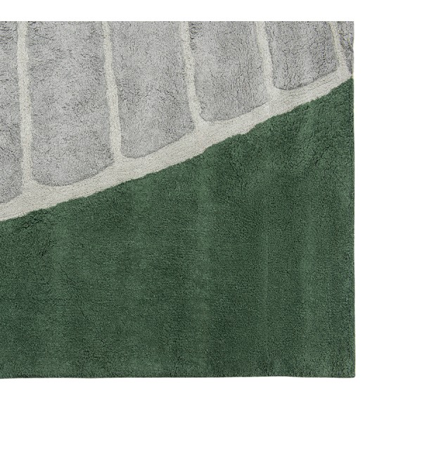 Ковер из хлопка с рисунком tea plantation из коллекции terra, 200х300 см