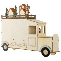 Декор новогодний с подсветкой festive truck из коллекции new year essential