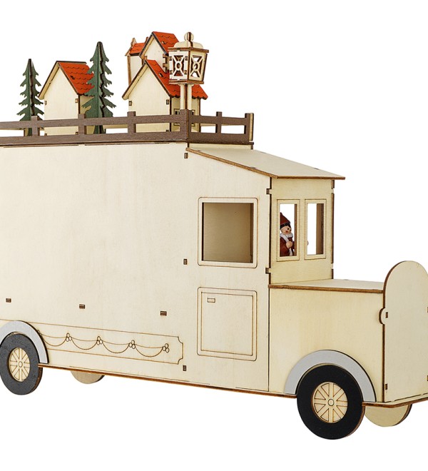 Декор новогодний с подсветкой festive truck из коллекции new year essential