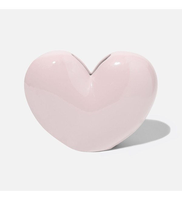 Ваза для цветов love, 15,5 см, светло-розовая