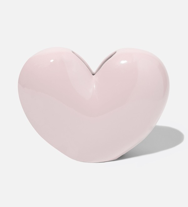 Ваза для цветов love, 15,5 см, светло-розовая
