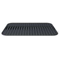 Подложка-сушилка для раковины sling, 28,7x40 см, серая