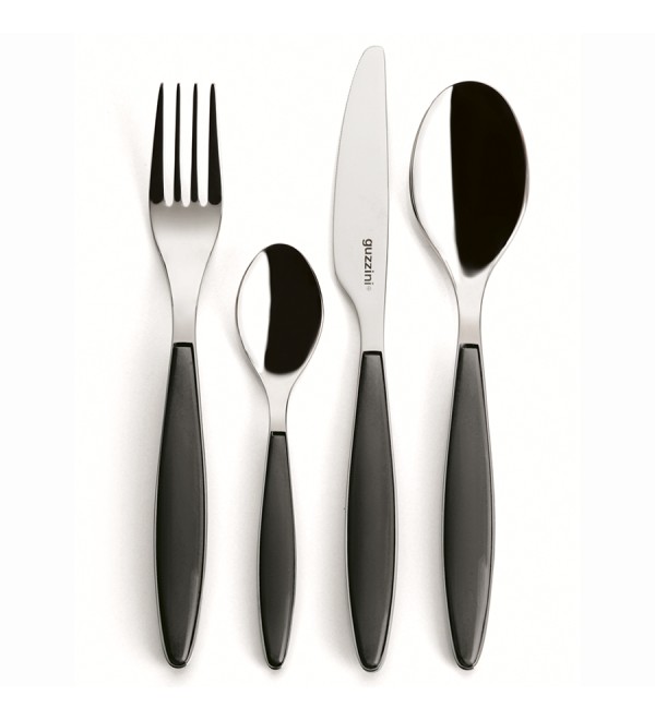 Набор из 24 столовых приборов cutlery feeling, серые