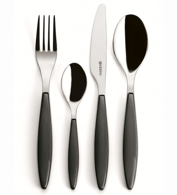 Набор из 24 столовых приборов cutlery feeling, серые