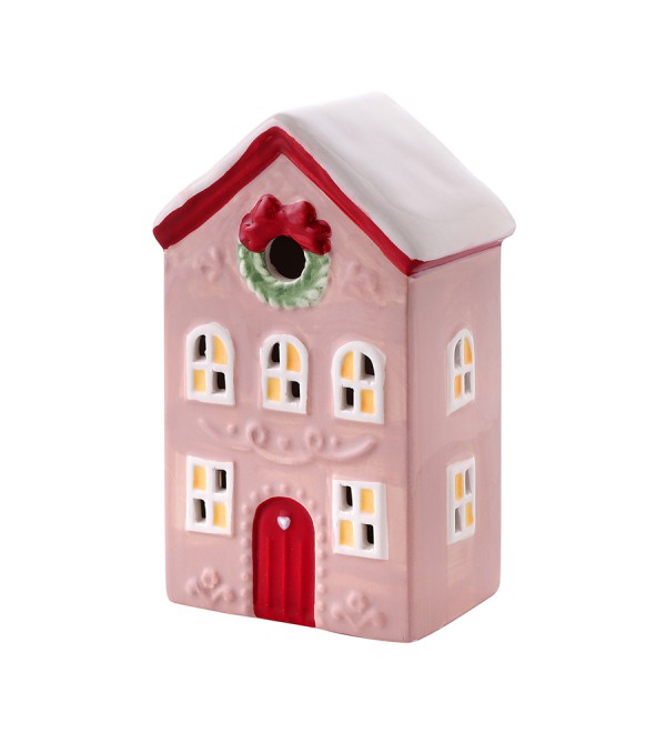 Домик с подсветкой fensmark из коллекции new year essential, 15 см