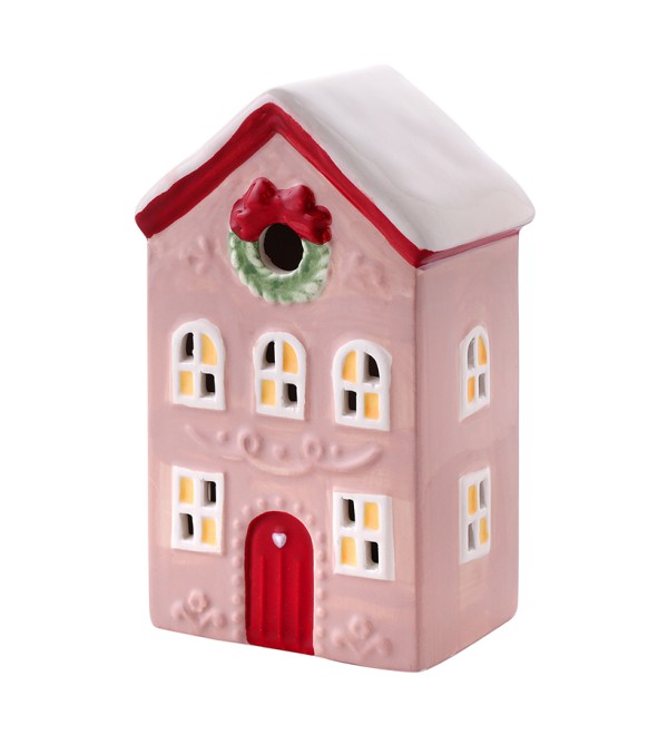 Домик с подсветкой fensmark из коллекции new year essential, 15 см