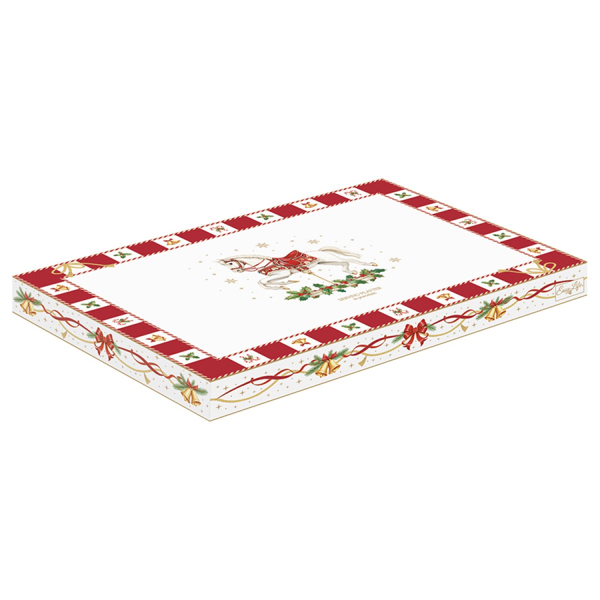 Блюдо овальное christmas tale, 35х23,5 см