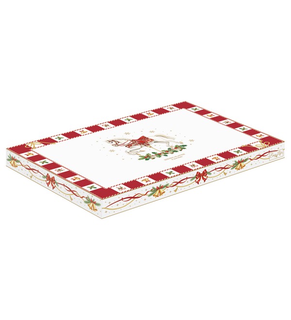 Блюдо овальное christmas tale, 35х23,5 см