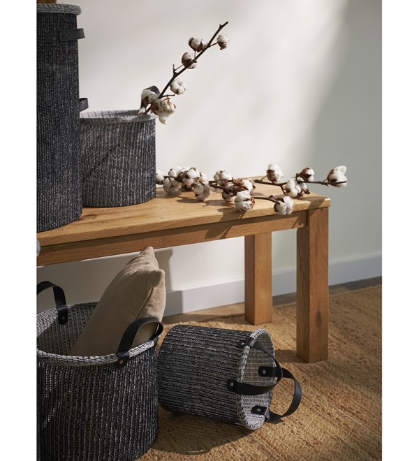 Корзина для хранения sustainable collection, D22х23 см, черная