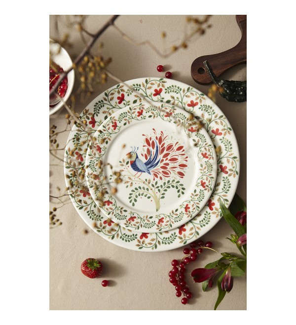 Тарелка fantail bird из коллекции birds of paradise, D21 см