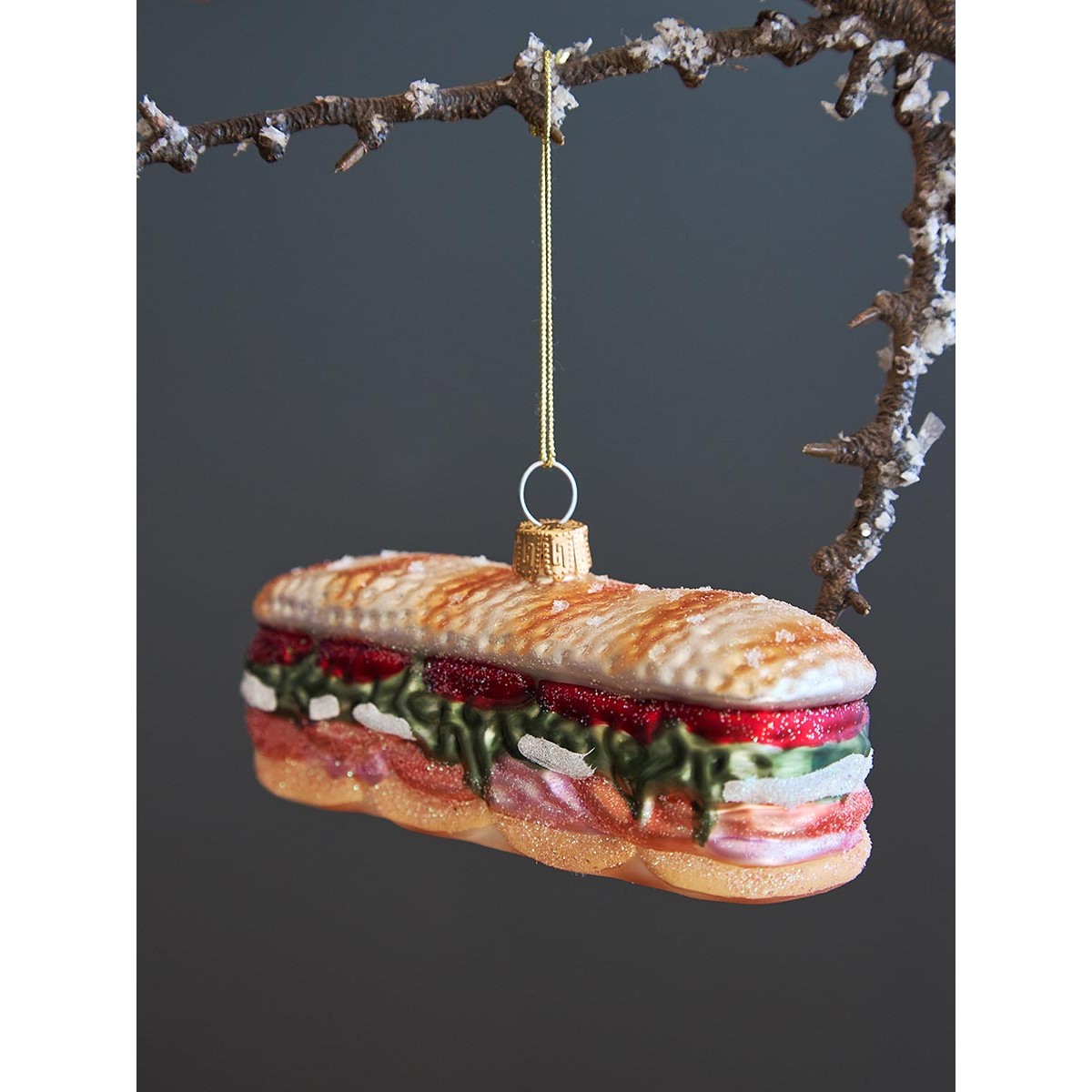 Набор ёлочных украшений christmas feast из коллекции new year essential, 4 шт.