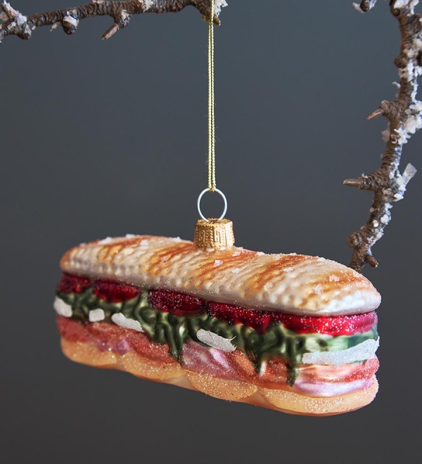 Набор ёлочных украшений christmas feast из коллекции new year essential, 4 шт.