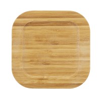 Набор контейнеров для запекания и хранения квадратных eco store с крышками из бамбука, 3 шт.