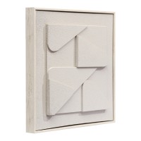 Панно декоративное с эффектом 3d minimalism triangle, 40х40 см
