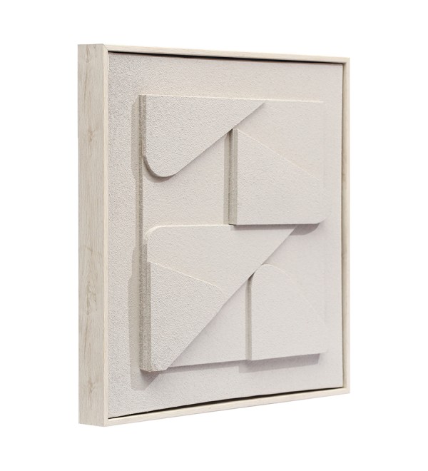 Панно декоративное с эффектом 3d minimalism triangle, 40х40 см