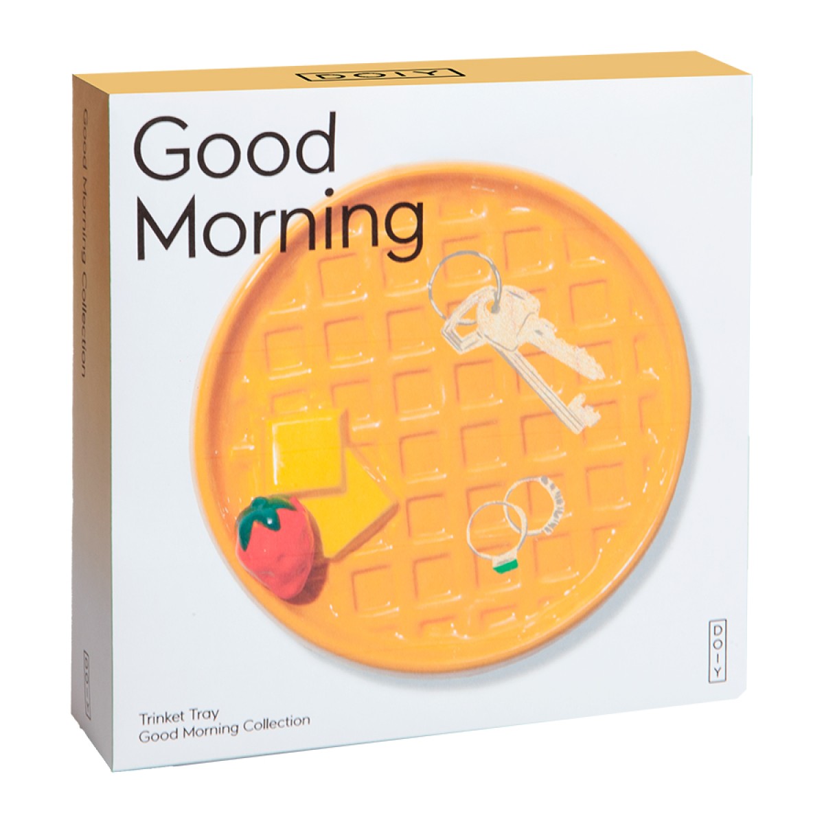 Поднос декоративный, good morning, waffle, D18,5 см