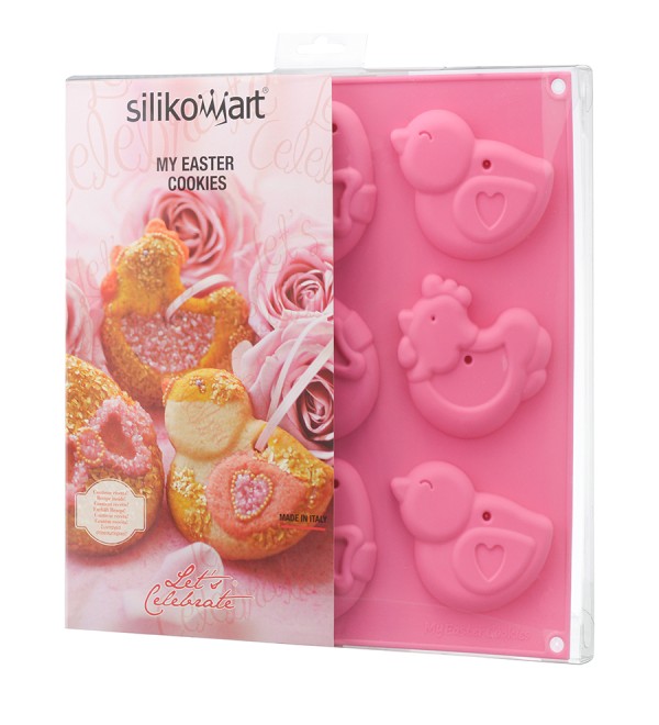 Форма для приготовления печенья my easter cookies силиконовая