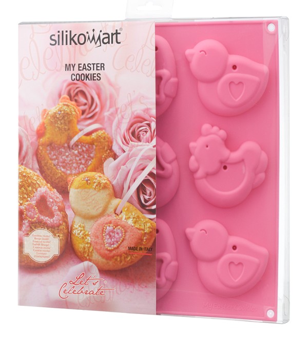 Форма для приготовления печенья my easter cookies силиконовая