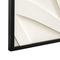 Панно декоративное с эффектом 3d minimalism, с черной рамой, 70х100 см