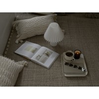 Чехол на подушку горчичного цвета clouds из коллекции ethnic, 35х60 см